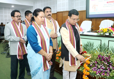 Social Education and Social Welfare Minister, Tanku Roy inaugurated Parents Meet Programme on the occasion of Adoption Awareness Month,2025 at Pragna Bhavan in Agartala on December 10.